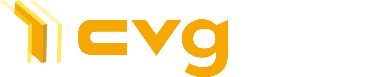 logotipo cvglass white-yellow